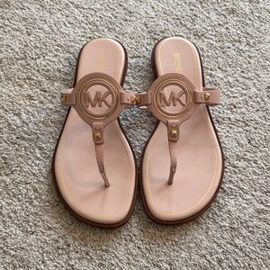 Michael Kors Blush Thong Sandals